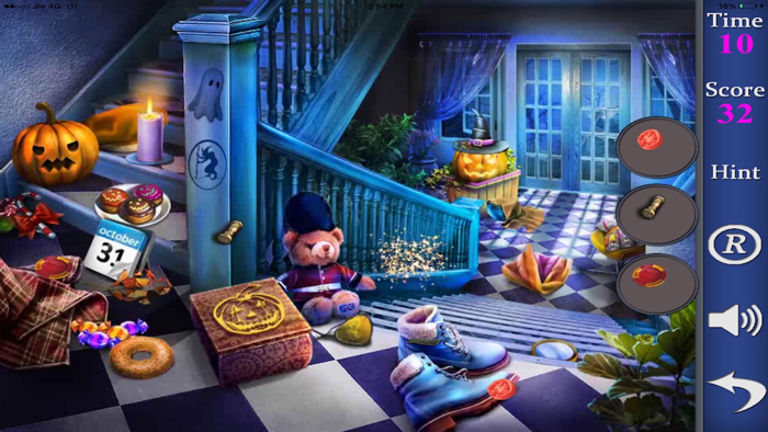 Hidden Objects Of A Halloween Tradition