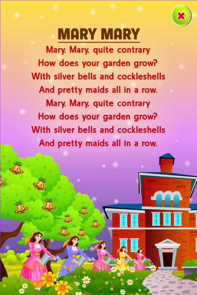 English Nursery Rhymes-Vol 02 screenshot 2