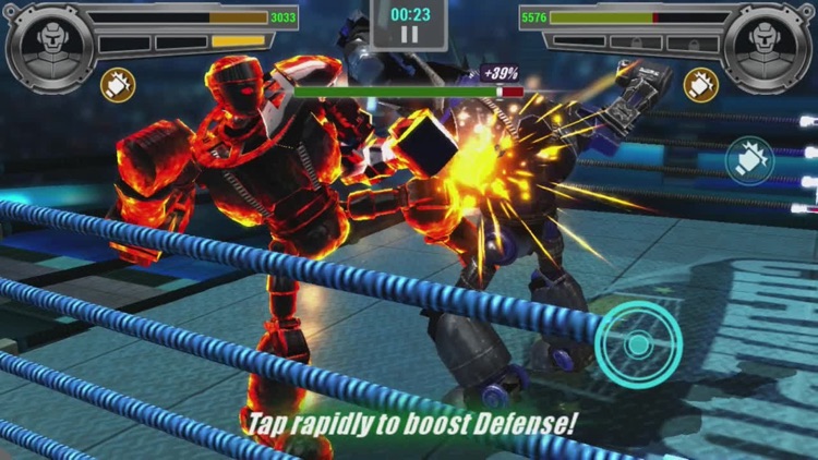 Ultimate Steel street fighting:Free multiplayer robot PVP online boxing fighter games