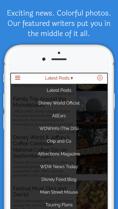 How to cancel & delete Ears the News for Disney World from iphone & ipad 3