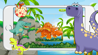 How to cancel & delete Easy Solve Dinosaur Jigsaw Puzzle Games for Adults from iphone & ipad 1