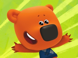 Beautifully drawn sticker pack with favorite characters from Be-be-bears