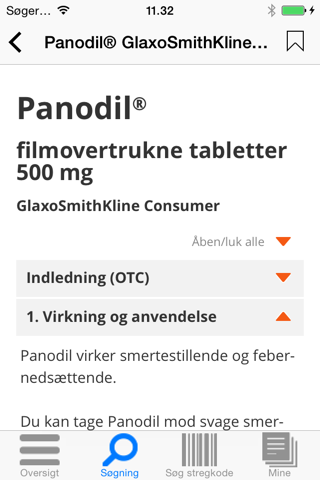Indlægssedler - medicin.dk screenshot 4