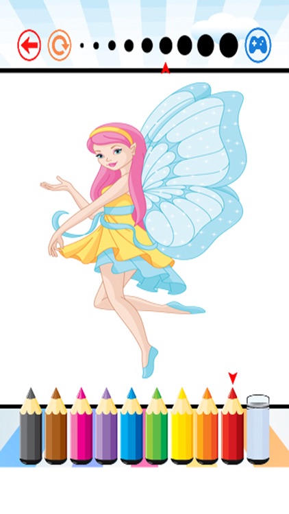 Fairy Art Coloring Book - for Kids