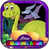 Free Color Book (dinosaur), Coloring Pages &amp; Fun Educational Learning Games For Kids!