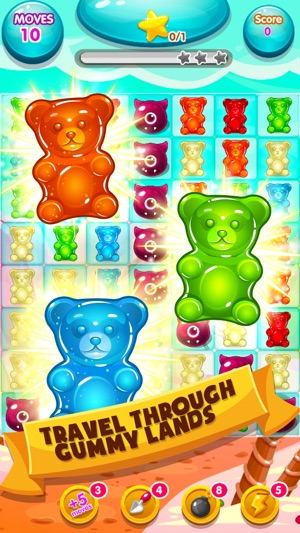 Toy Jelly Bear POP - Funny Blast Match 3 Free Game(圖1)-速報App