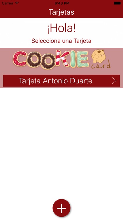 COOKIE CARD screenshot-3