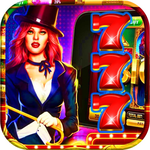 Hot 777 Magiccian Casino Slots Classic Casino Slots: Free Game HD ! icon