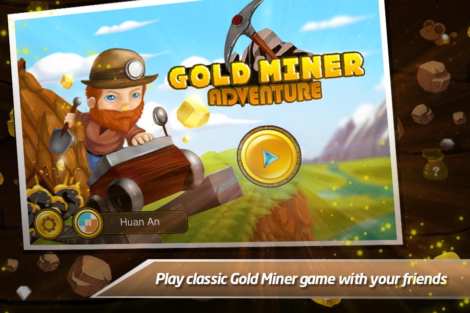 Gold Miner Adventure FREE screenshot 2
