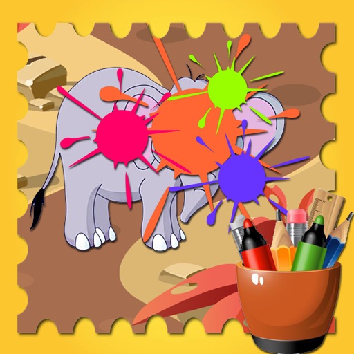 Draw Games Safari Animals Version Icon