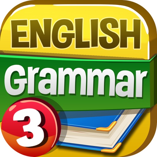 English Grammar Level 3 Quiz – Educational Test Icon