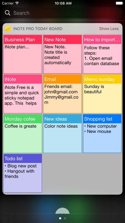 iNote Pro - Sticky Note by Color