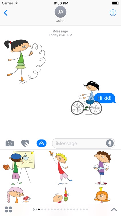 Cartoon Face Emoji Sticker - DHS Pack 02