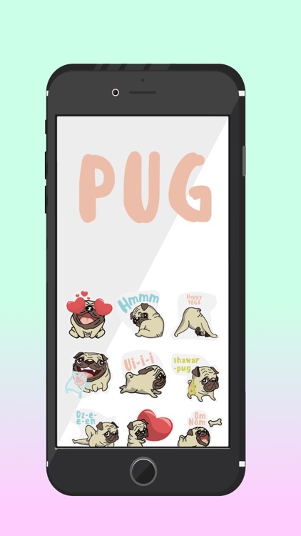 PUG Sticker
