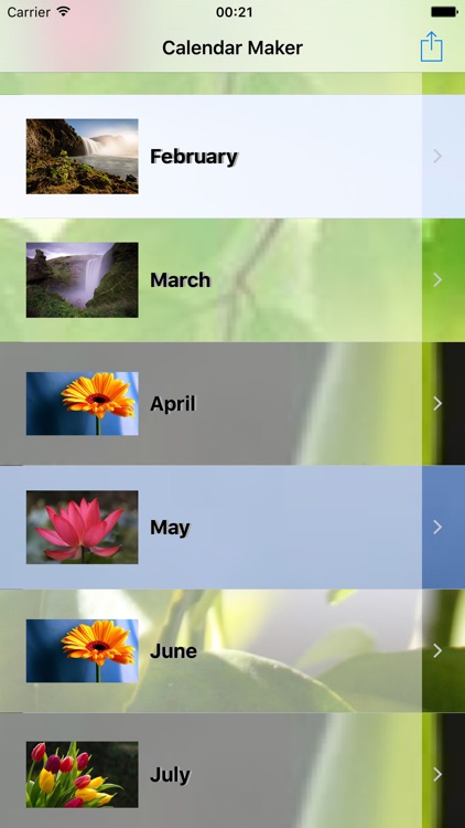 Calendar Maker 2017 - Create Photo Calendar as PDF