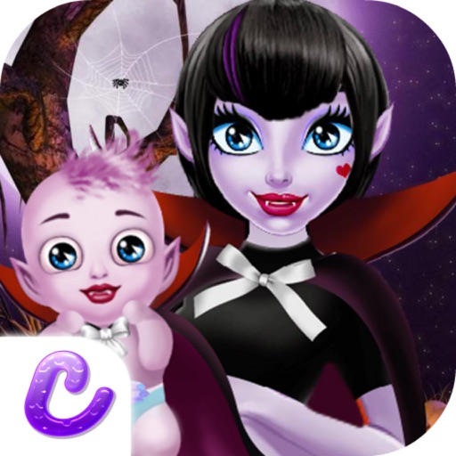 Vampire Fairy's Baby Diary-Mommy Salon Game Icon