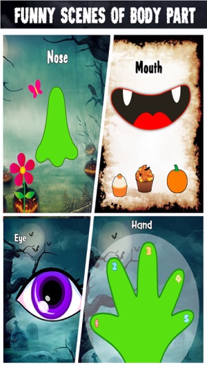 Learning Monster Body Parts - Halloween Game(圖4)-速報App