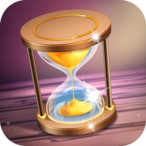 Hourglass Timer GOLD - Sand Clock
