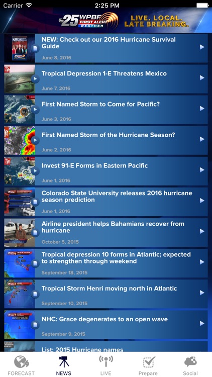 WPBF 25 Hurricane Tracker screenshot-4