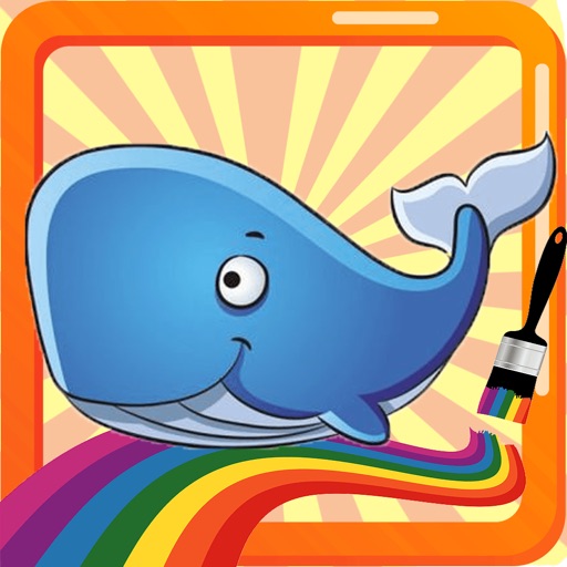 Deep Sea Animal World Best Coloring Pages For Kids iOS App