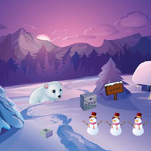 Trapped Polar Bear Escape Icon