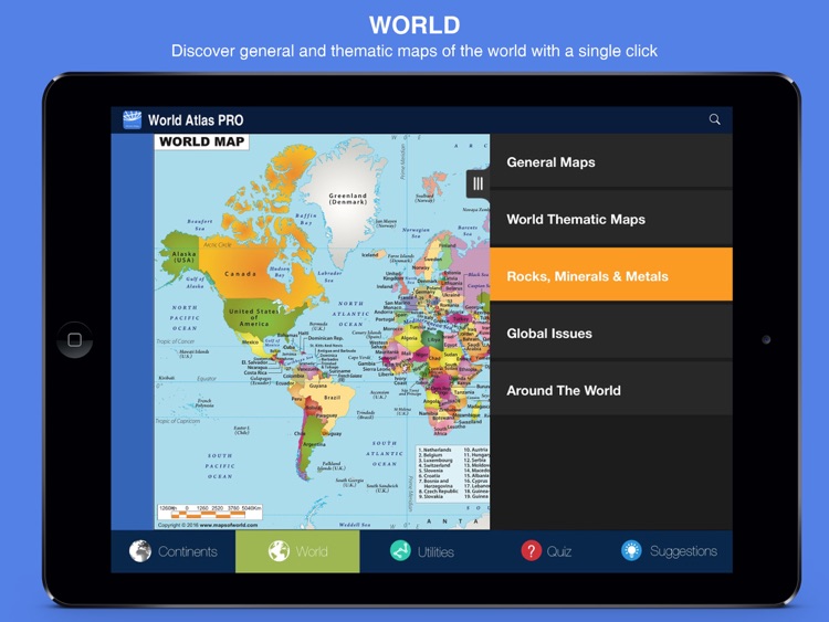 World Atlas Pro