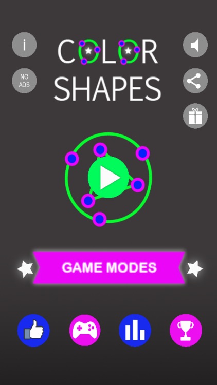 Color Shapes: Endless Jump Game