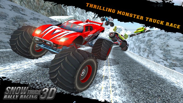 Winter Monster Truck Racing Rally 2017: 