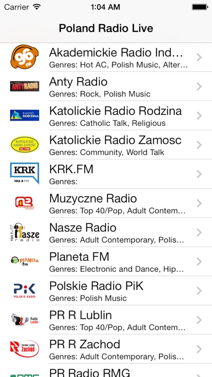 Poland Radio Live Player (Polish / Polska)