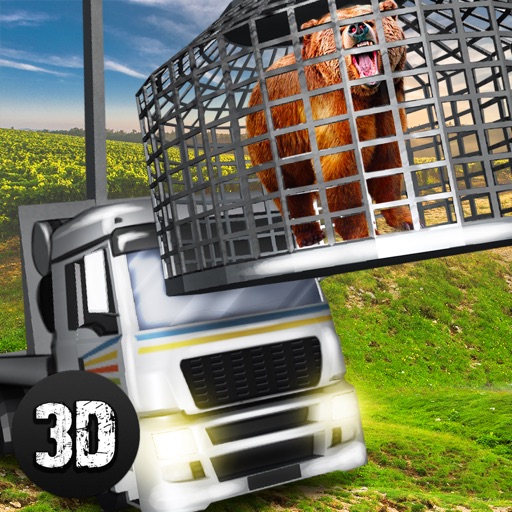 Wild Animal Transporting Crane 3D Full