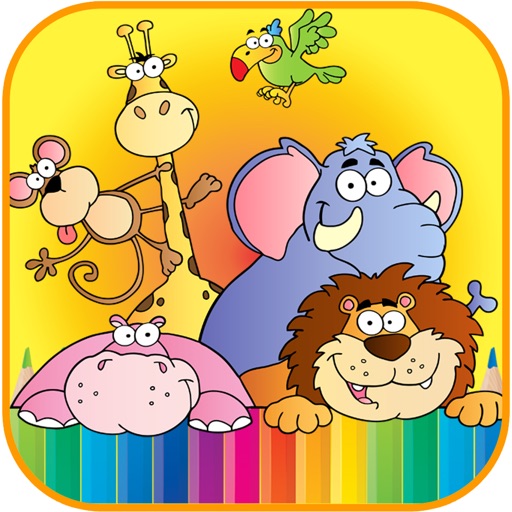 Animals Coloring Book Games Free For Kids icon