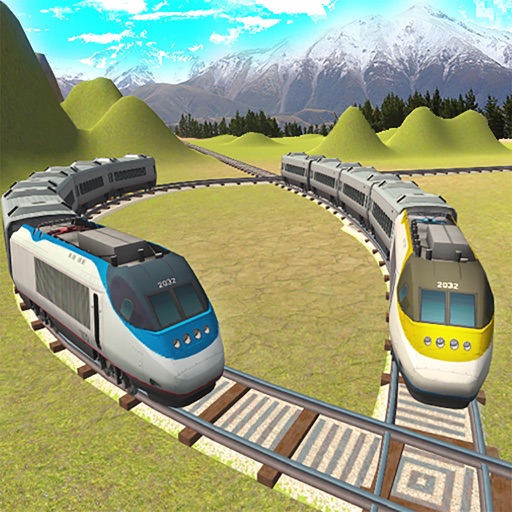 Super Driving Train : A New Free Sim-ulator Ride-r