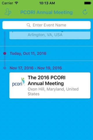 PCORI Annual Meeting screenshot 2