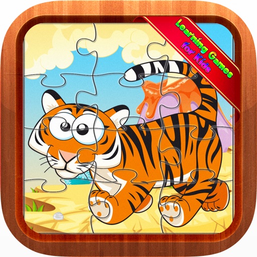 Animal Jigsaw Puzzles Educational Games for Kids iOS App