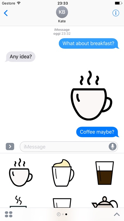 Coffee Party Stickers