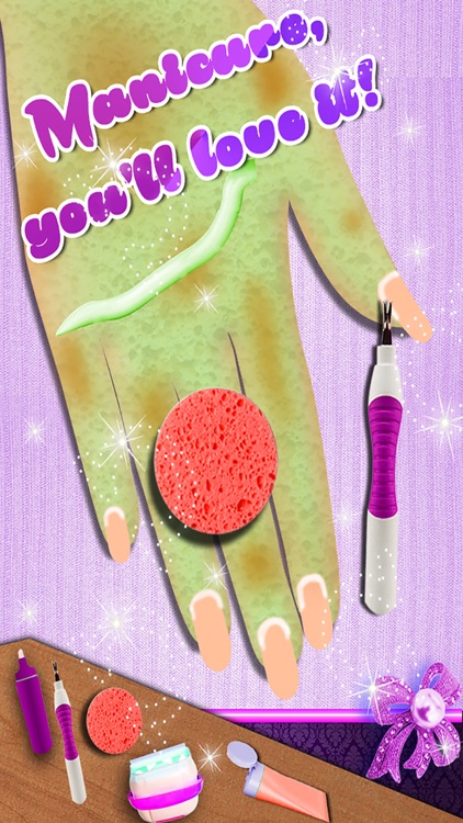 Nail Salon -Girl Make up Makeover Dress up Fashion screenshot-4