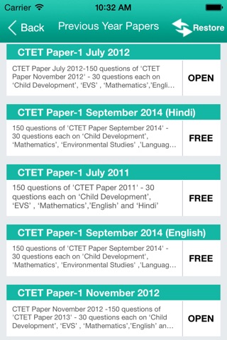 CTET screenshot 2