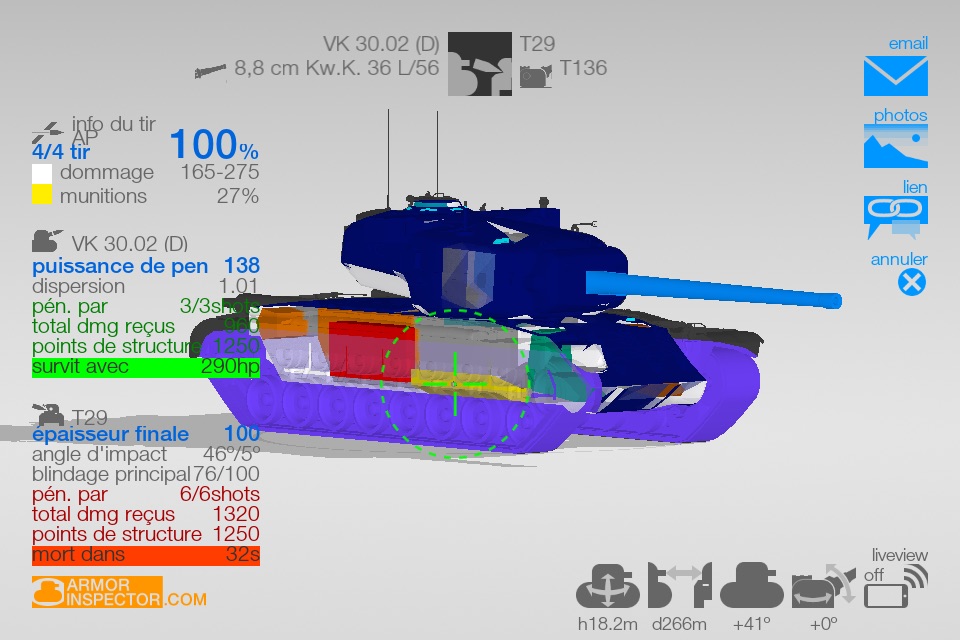 Armor Inspector: WoT PC,Blitz screenshot 3