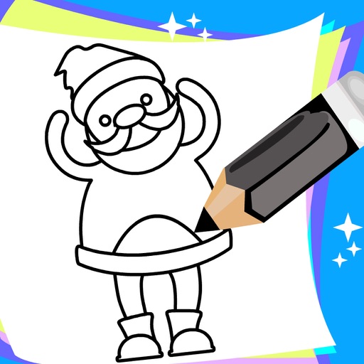 Christmas Drawing Free For Toddlers icon