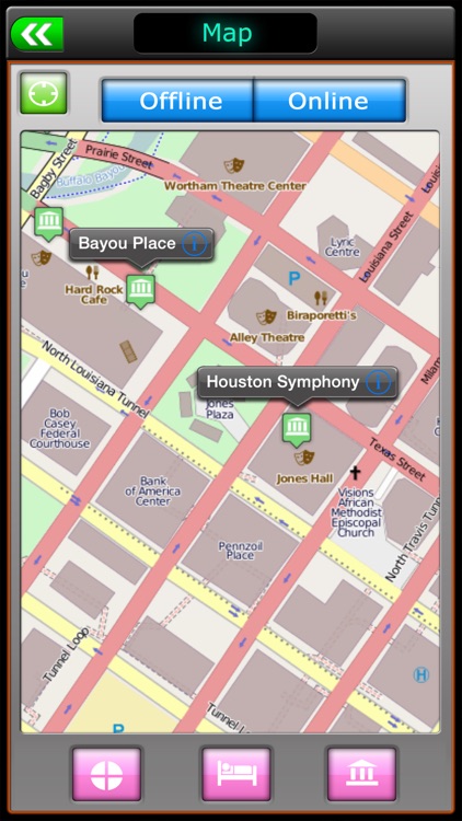 Houston Offline Map Travel Guide