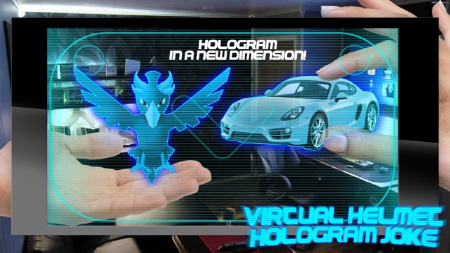 Virtual Helmet Hologram Joke(圖1)-速報App