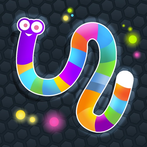 Crazy Wiggle.Io - Glowing Slither Unlocked Version Icon