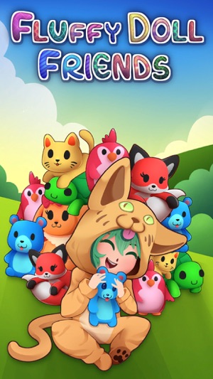 Fluffy Doll Friends: Match 3 Puzzle Game