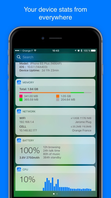 Omnistat - System Status & Activity Monitor