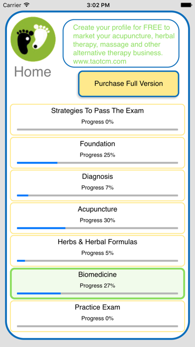 How to cancel & delete Acupuncture Licensing Exam Preparation from iphone & ipad 1