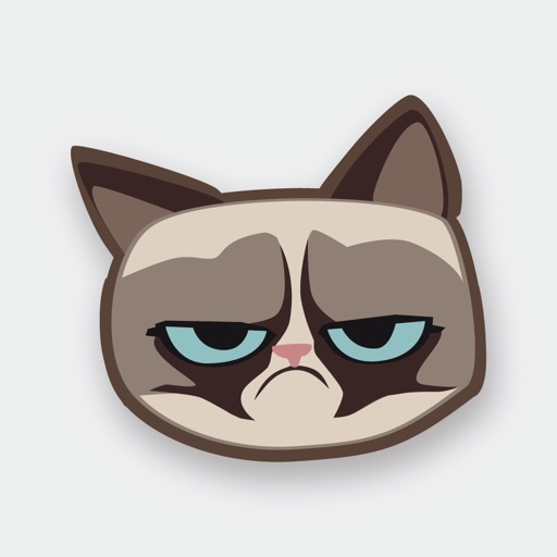 Grumpmoji Grumpy Cat Stickers iOS App