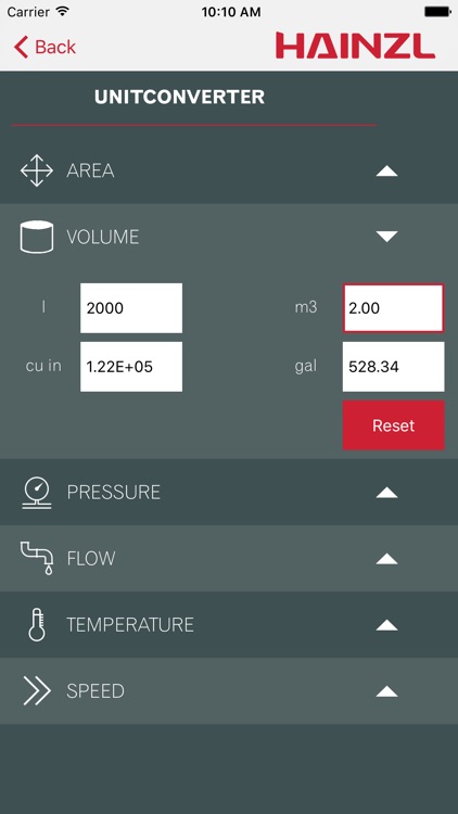 HAINZL Hydraulik Calculator screenshot-4