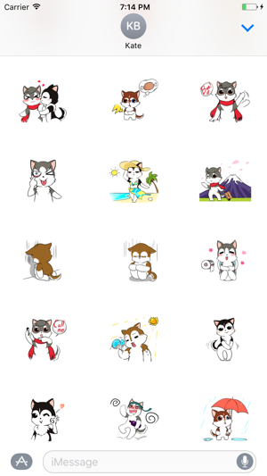 HuskyFamily Sticker(圖2)-速報App