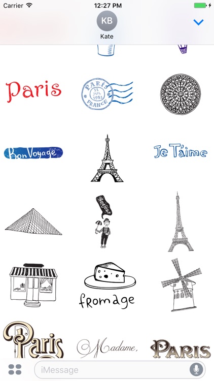 Paris Stickers & Photos Mania screenshot-3