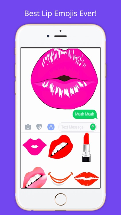 Lip Emoji Stickers